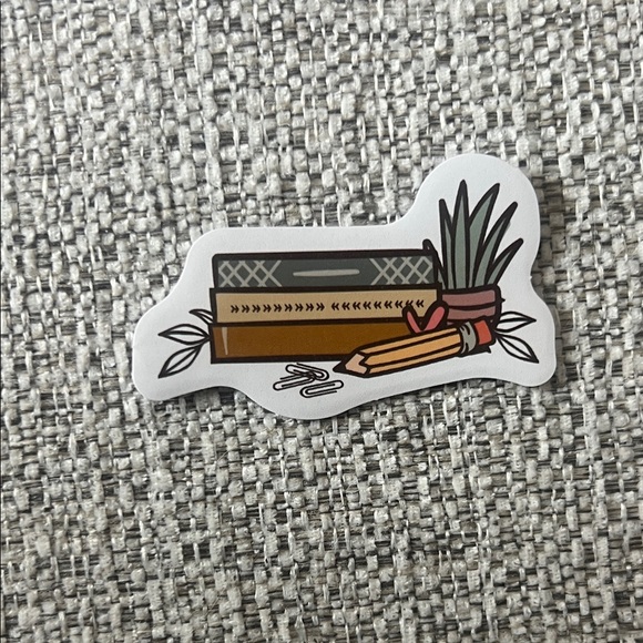 Other - 4/$10 Decorative Books Sticker
